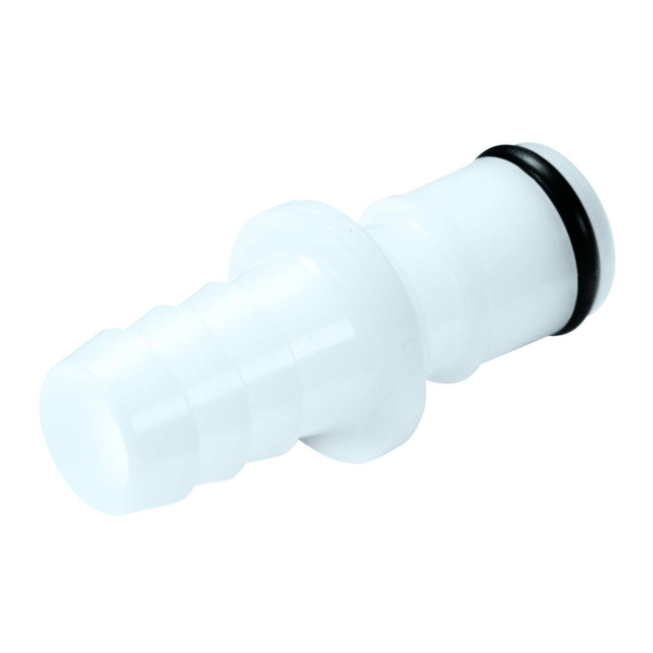 CPC Schnellverschlussstecker ohne Absperrung, 3/8" (9,5 mm) ID Schlauchtülle, Acetal