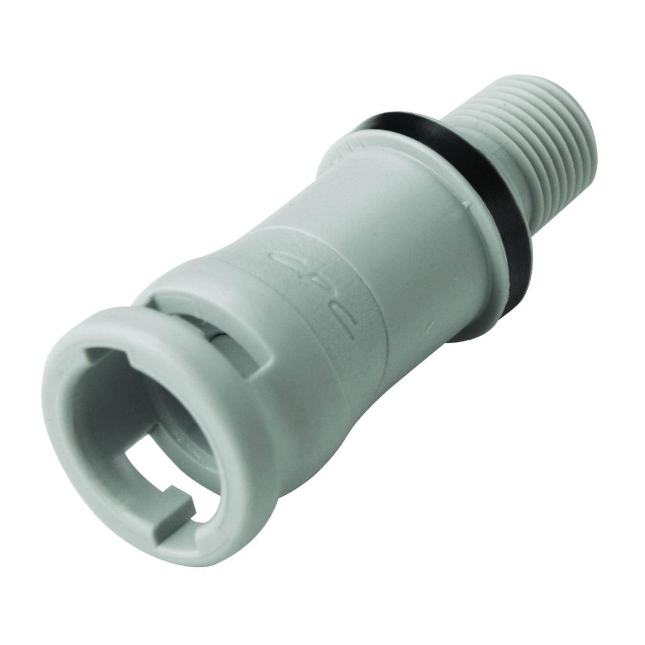 CPC Schnellverschlussstecker mit Absperrung, 1/8" NPT AG, Glasfaserverstärktes Polypropylen