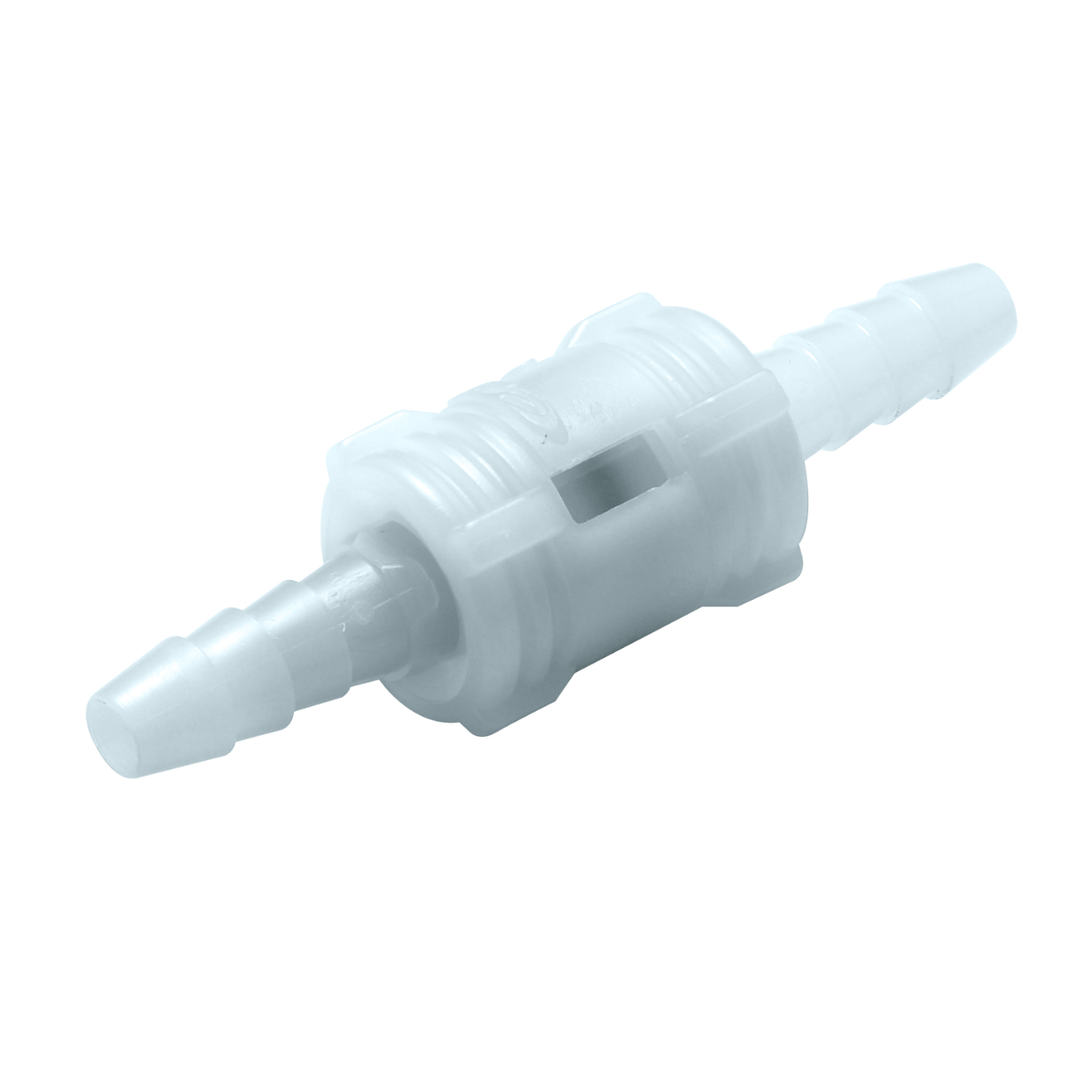 CPC Kupplung-Stecker-Kombination mit Bajonettverriegelung ohne Absperrung, 1/8" (3,2 mm) ID, Acetal